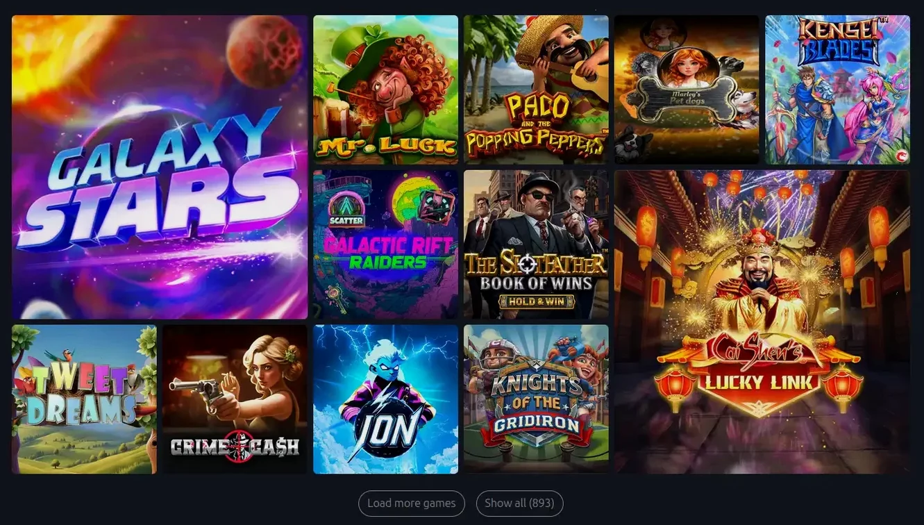 Игровой интерфейс казино Лаки Берд